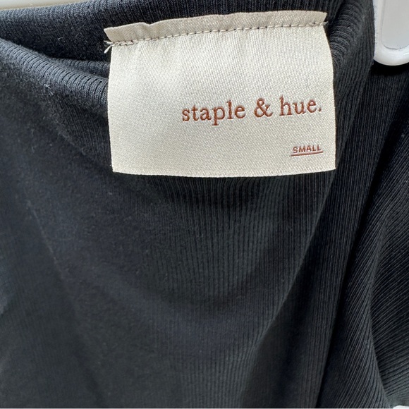 Staple & Hue Black XS Ivy Cardi Arlo Skirt Set Cropped Cardigan Side Slit Skirt - Picture 9 of 13